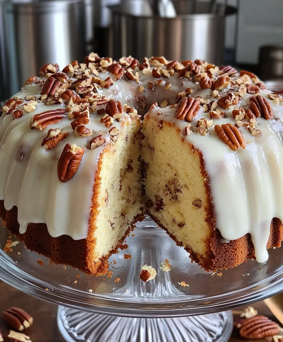 Butter Pecan Pound Cake