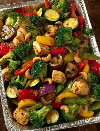 Garlic Chicken Stir Fry