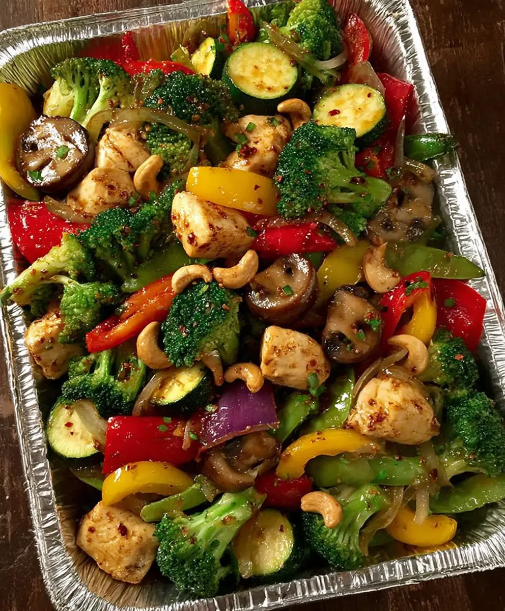 Garlic Chicken Stir Fry