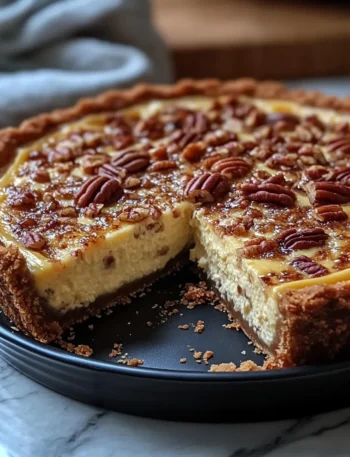Pecan Cheesecake Pie