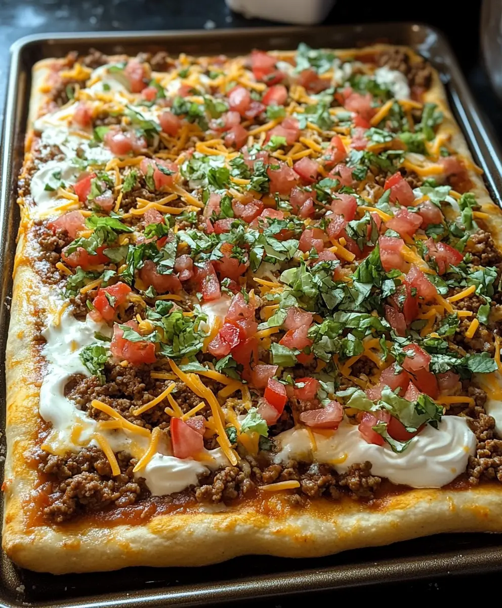 Taco Pizza