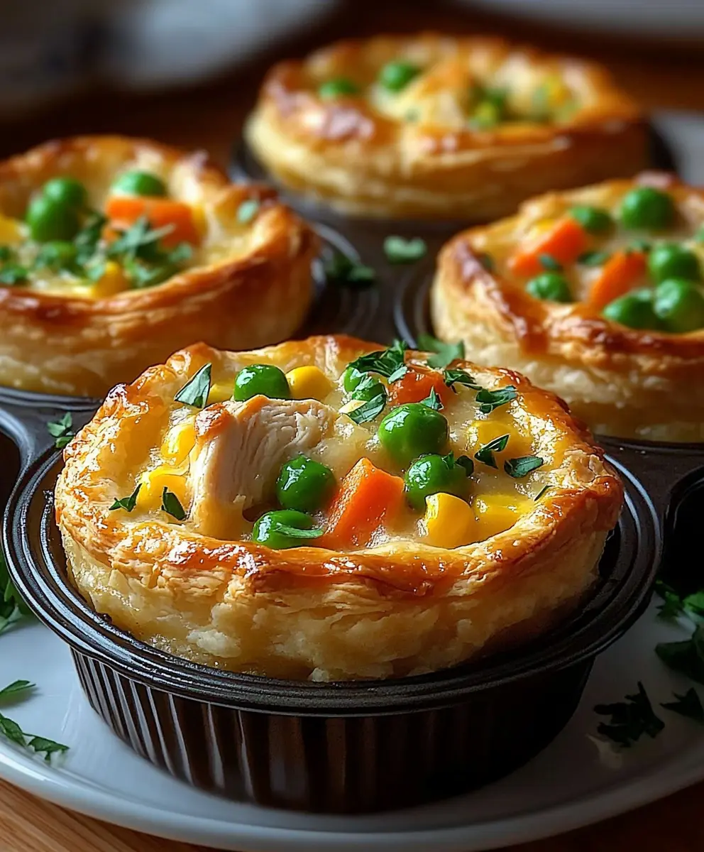 Mini Chicken Pot Pies